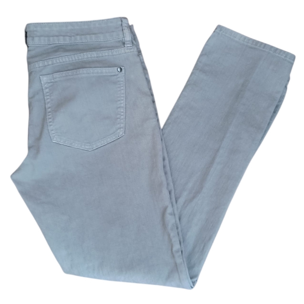 Pilcro Women's Light Gray Skinny Jeans Size 30